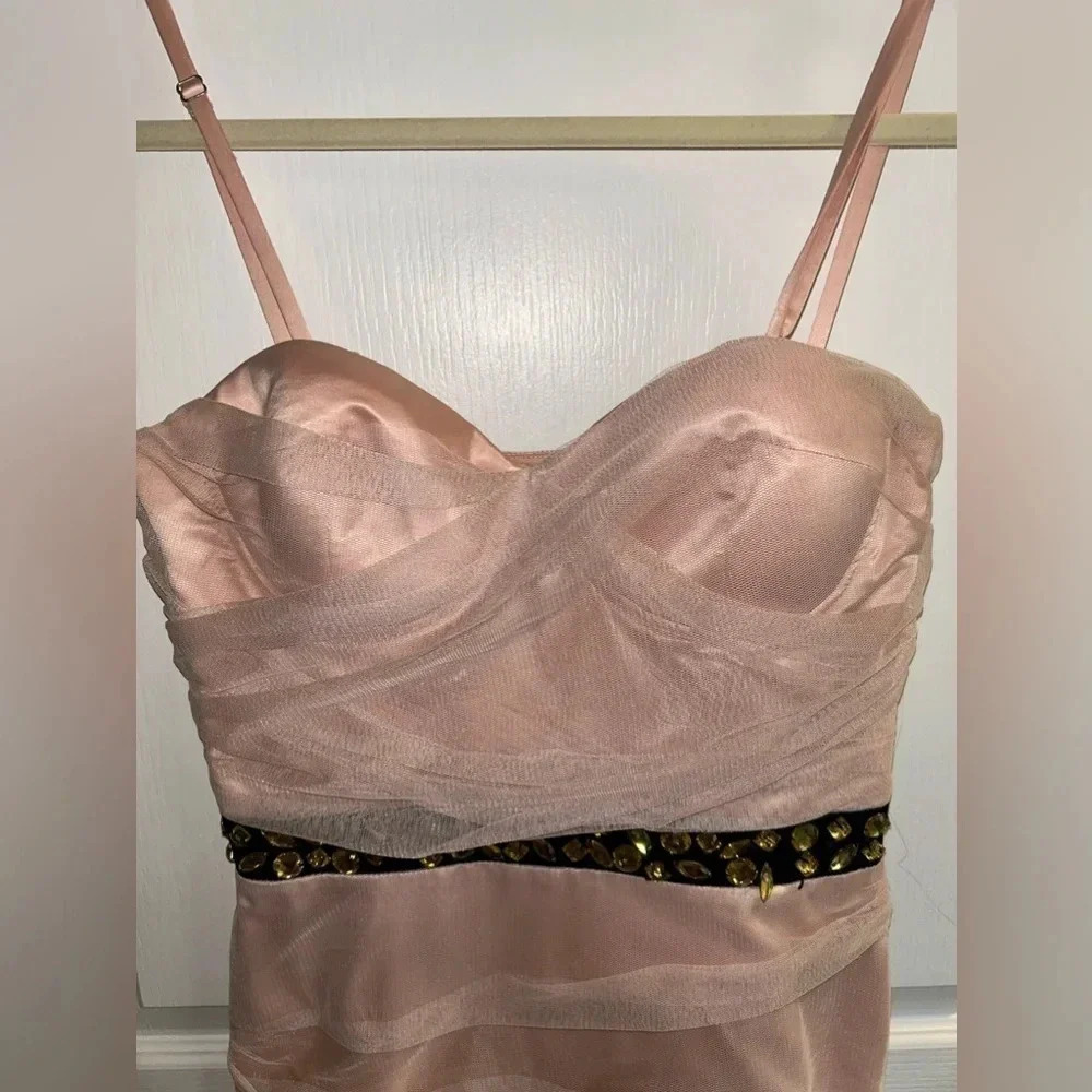 Lipsy London Pink Evening Mini Dress. UK size 12 US size 8 - Picture 2 of 7